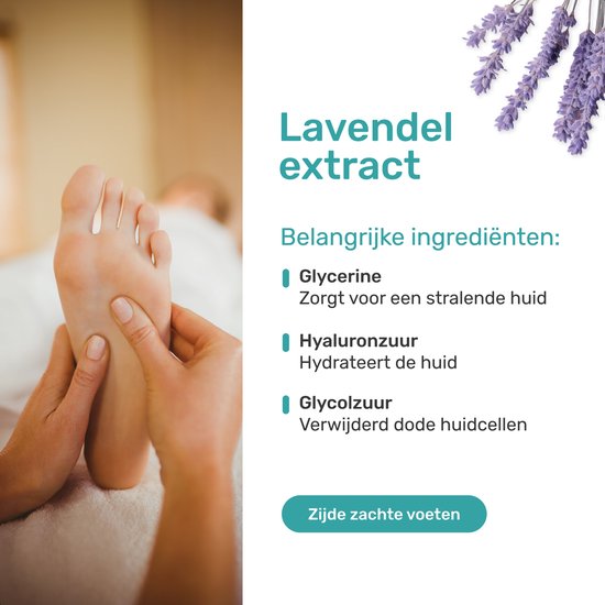 Chaussettes à callosités douces et soyeuses - 2 packs - Masque d'exfoliation des pieds - Élimination des callosités pour les pieds - Masque pour les pieds - Callosités - Lime - Râpe - Crème de remplacement - Élimination - Lavande -...