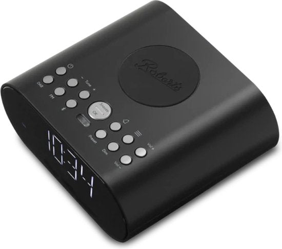 Roberts Radio Ortus DAB Charge Clock Analogue & digital Black