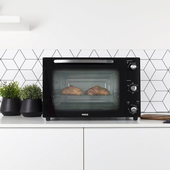 Princess 112759 - Four à convection autoportant - 5 étages - 55 litres - 2000 W - Noir
