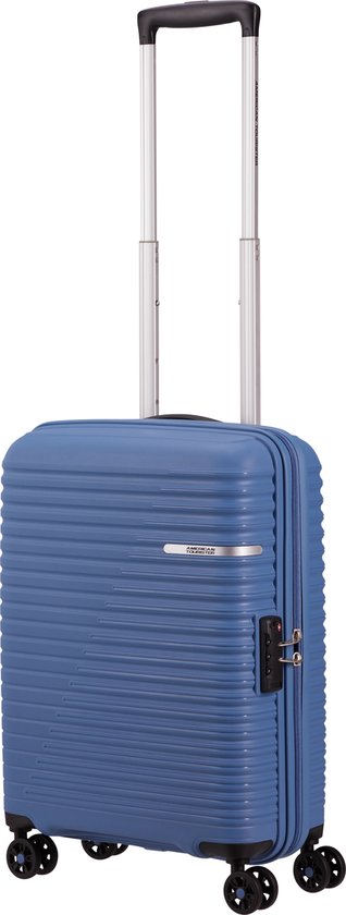 American Tourister Travel Suitcase - Liftoff spinner 55/20 (bagage à main) Expandable - Coronet Blue - 2.2 kg