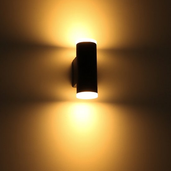 Led's Light AllWeather Double Outdoor Light - IP44 - Anthracite mat - 177 x 65 x 102 mm