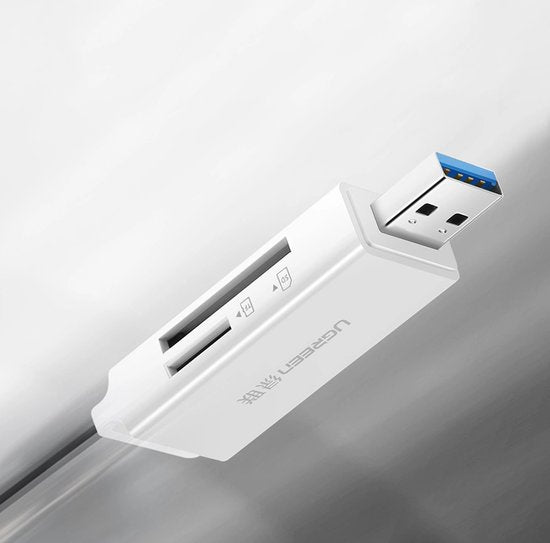 Ugreen - portable - Lecteur de carte TF/SD pour USB 3.0 noir - (CM104)