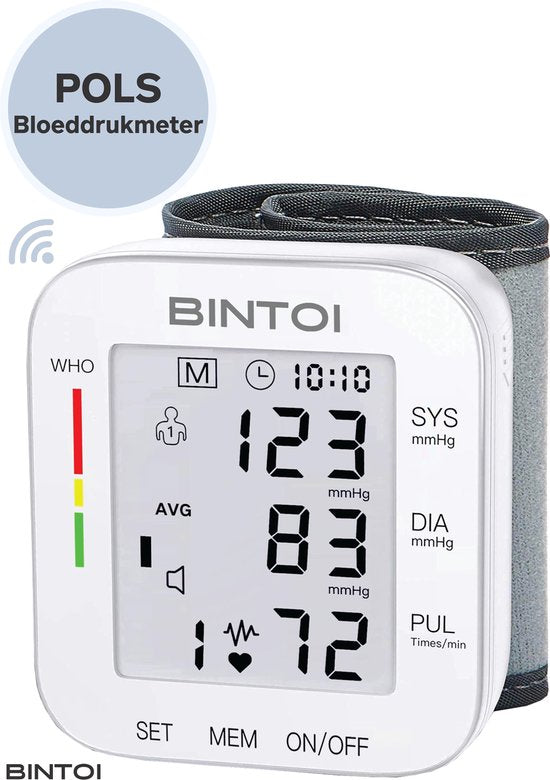 Bintoi® BXE200 - Tensiomètre au poignet - Cardiofréquencemètre
