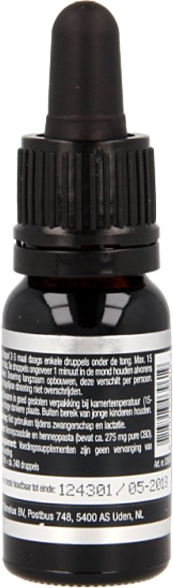 Lucovitaal Hemp Cannabidiol CBD 2.8% Supplément nutritionnel - 10 millilitres
