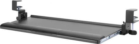Plateau à clavier sous le bureau - VDD Gaming - support de clavier - siège ergonomique - réglable en hauteur et extensible - gris