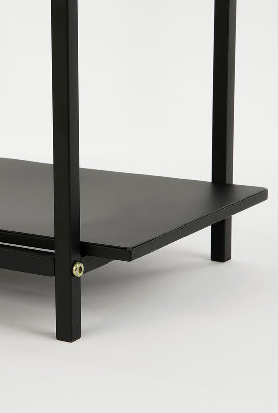 Mica Decorations Support pour plantes Greenrax - L70 x L29 x H94 cm - Métal - Noir