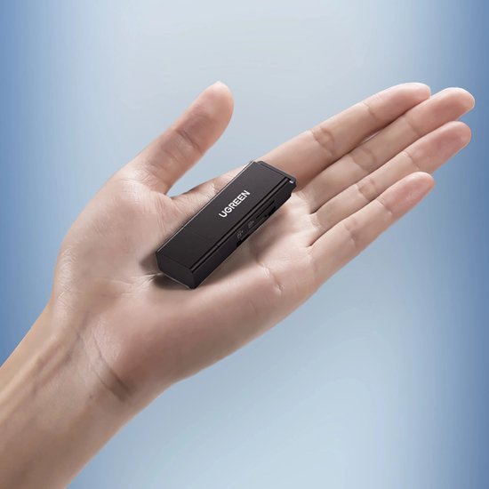 Ugreen - portable - Lecteur de carte TF/SD pour USB 3.0 noir - (CM104)