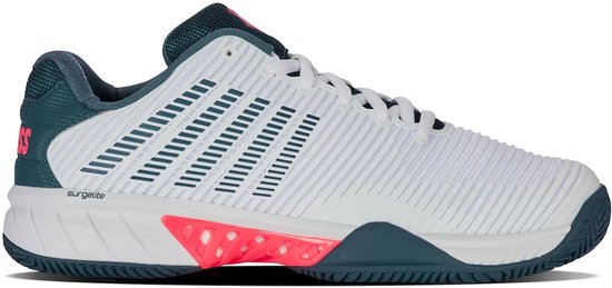 K-SWISS - hypercourt express 2 clay - Chaussures de tennis gravier hommes - Blanc, bleu