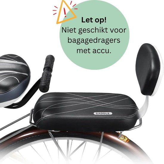 Siège vélo - Urban State - coussin porte-bagages