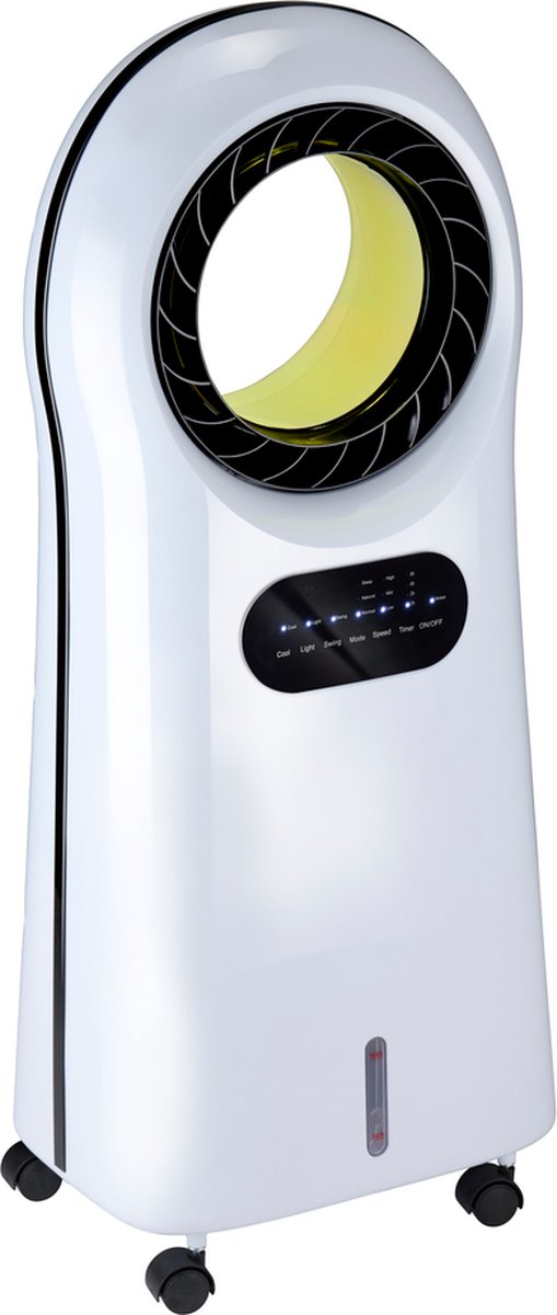 Lifetime Air Refroidisseur d'air - 55dB - 3.5L - 110 W - Télécommande et éléments de refroidissement inclus 32 x 23.50 x 76.50cm - Blanc