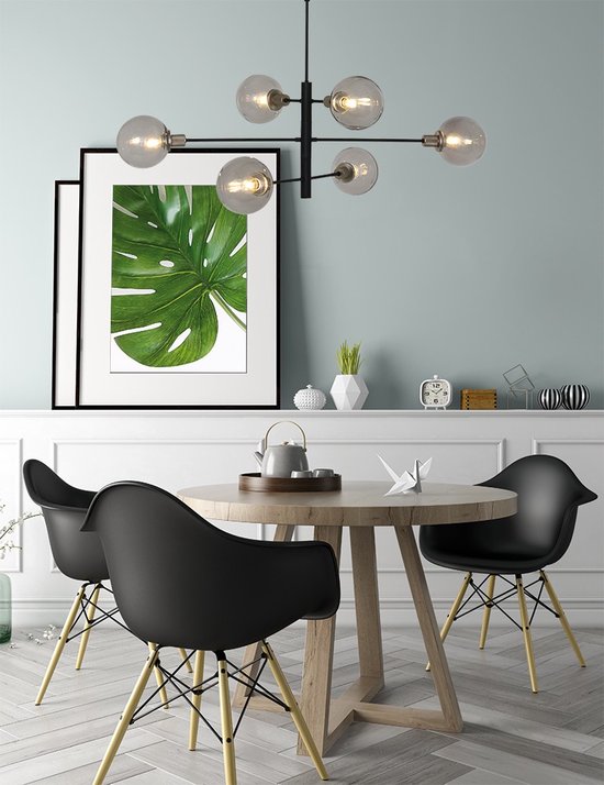 Lampe suspendue Steinhauer Constellation - Noir