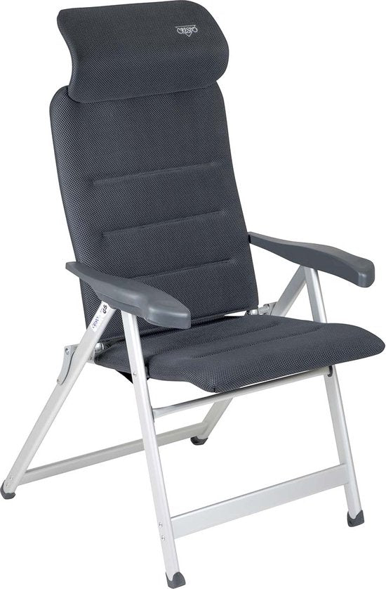 Crespo - Chaise de plage - AA/237 - Air-Elite - Compact - Gris