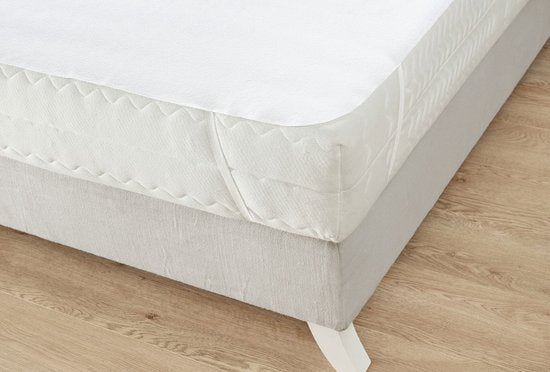 H&C Protège-matelas imperméable - 180 x 200 cm - 100% PES Jersey - Respirant et antiallergique