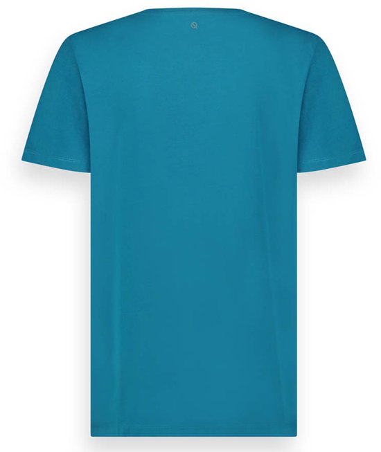 LEBASQ - The Baker - T-shirt - Manches courtes - Bleu Lyons - Bleu - XL - coton organique - Impression 3D