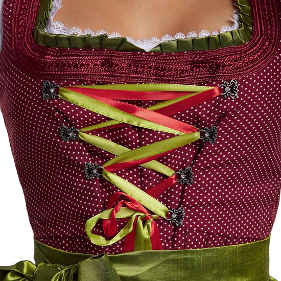Dressforfun Maxi Dirndl Ruhpolding modèle 2 L - déguisement costume halloween déguisement fête de carnaval déguisement fête de carnaval - 304652