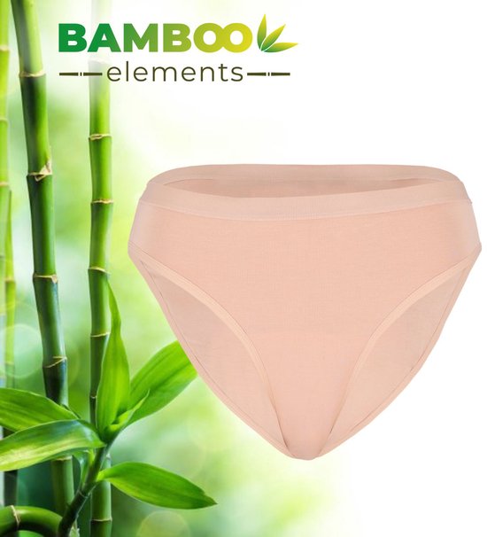 Bamboo Elements - Menstrual Underwear - Slip - Nude - Period Underwear - Menstrual Briefs - Underwear Ladies Briefs