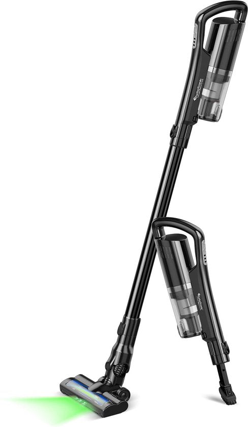 TurboTronic LZ6 Aspirateur à manche avec laser - Noir