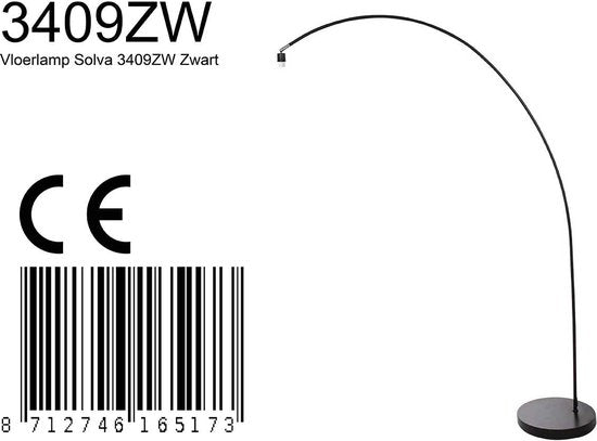 Mexlite - Lampe suspendue Bikkel XL - 152 x 185 cm - Noir mat - Design industriel - Raccord E27 - Lampe d'usine robuste