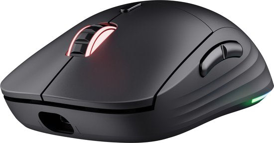 Trust GXT 927 Redex+ - Souris de jeu sans fil - Eclairage RGB - 25600 DPI - Noir