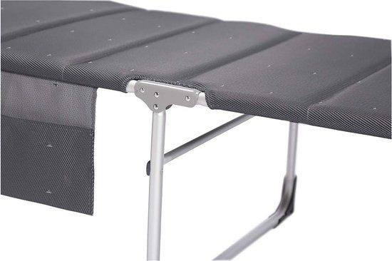 Crespo - Lit pliant - AL/363 - Deluxe - Gris foncé