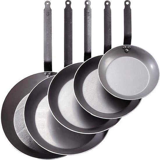 De Buyer Carbone Plus Poêle - Ø Top 28 cm - Tôle d'acier