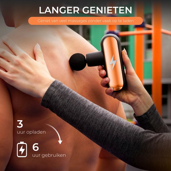 Maicura GO - Pistolet de massage - Professionnel - Appareil de massage - Pistolet de massage - Infrarouge