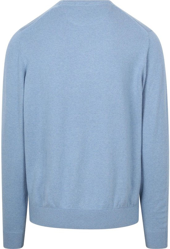 Pull McGregor Laine Mérinos Bleu Glace - Taille XXL - Hommes - Pullovers
