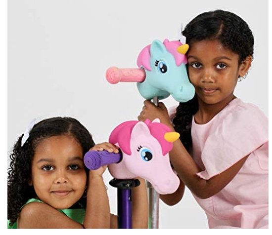 Scootaheadz licorne rose