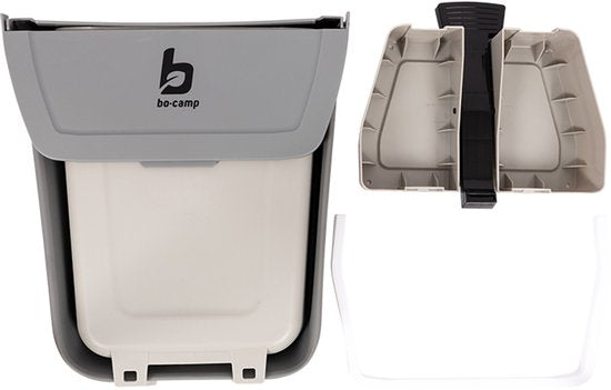 Bo-Camp - Poubelle - Pliable - 15 litres