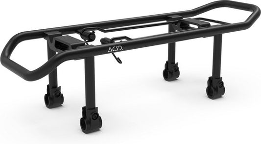 Acid Top Rail - 100 mm - Supplément porte-panneaux - Convient à RILink - Aluminium - Noir