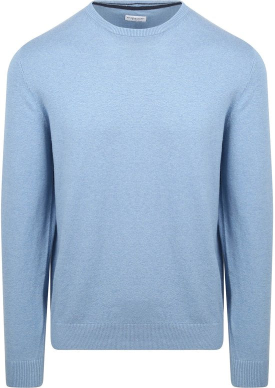 Pull McGregor Laine Mérinos Bleu Glace - Taille XXL - Hommes - Pullovers