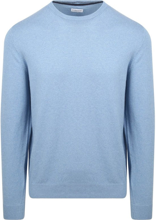 Pull McGregor Laine Mérinos Bleu Glace - Taille XXL - Hommes - Pullovers