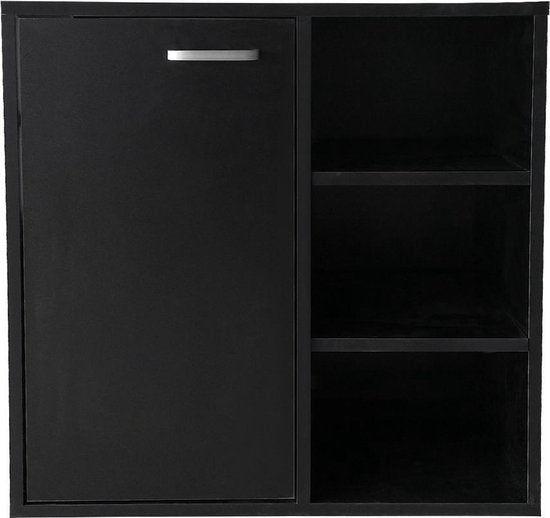 Meuble bas pour lavabo - meubles de salle de bains - noir