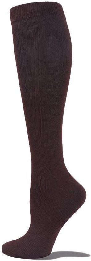 Alyze Bas de compression - Taille 39-42 - Chaussettes de neuropathie - Chaussettes de soutien médical - Diabète - Chaussettes de lit - Chaussettes de sommeil - Circulation et course - Noir - Haut
