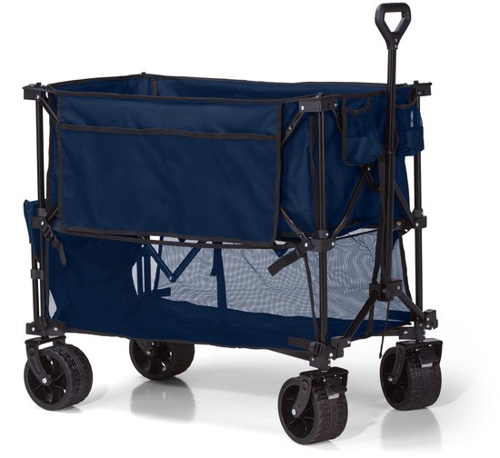 Mr Fold Bolderkar - XXL - Pliable - 400L - Bleu