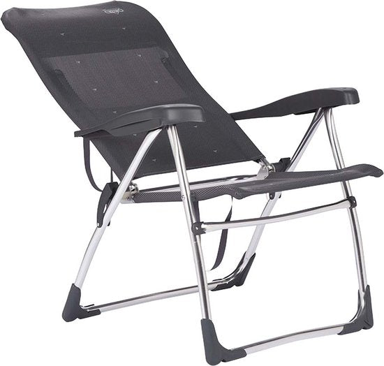 Crespo - Chaise de plage - AL/206 - Gris foncé