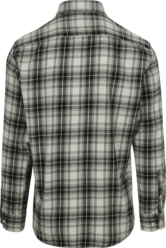 McGregor Shirt Flannel Plaid Green - Taille XL - Hommes - Chemises Casual