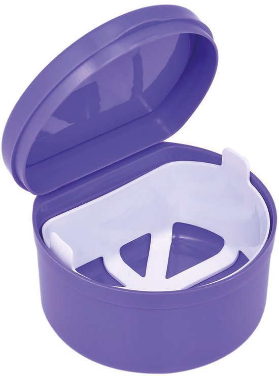 Plateau pour prothèses dentaires - Plateau pour brackets - Bac de récupération inclus - Violet - Pour - Appareils dentaires - Prothèses - Plateau pour brackets - Boîte pour brackets - Plateau