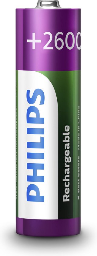 Piles rechargeables Philips AA