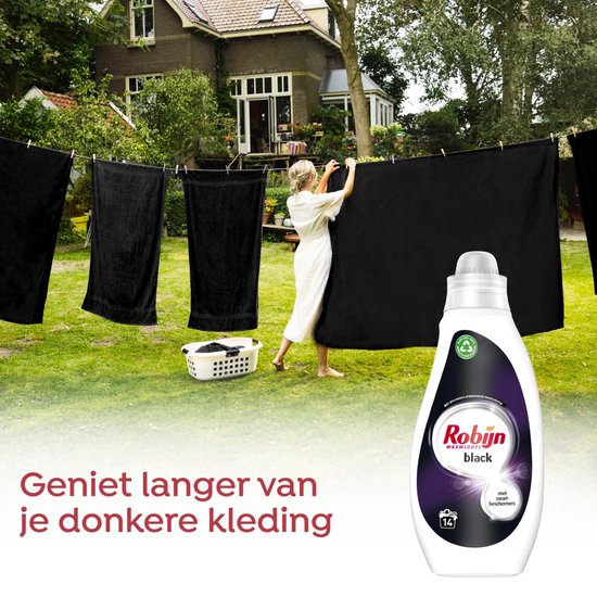 Détergent liquide Robijn Black Velvet - 1x 700 ml (14 lavages)