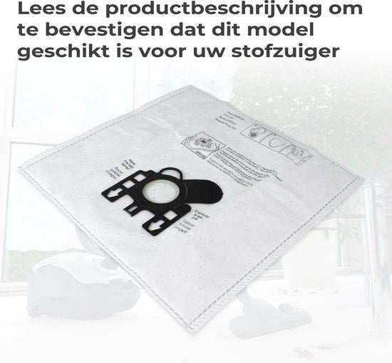 Sacs pour aspirateurs - 5 pièces - Convient aux aspirateurs Miele GN - Convient aux aspirateurs Complete C2 et C3 / Classic C1 et autres - Filtre inclus