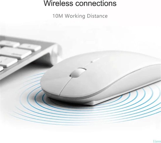 Souris Bluetooth sans fil pour ordinateur portable, PC et Mac - Silent Click