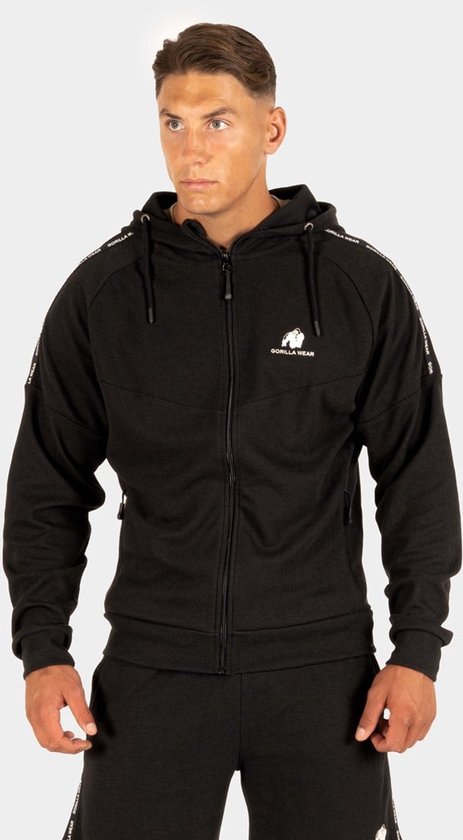Gorilla Wear Harvey Workout Jacket - Noir - XL