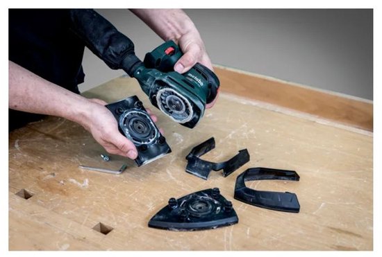 Metabo PowerMaxx 12V ponceuse sans fil | 2x 2.0 Ah | chargeur | mallette