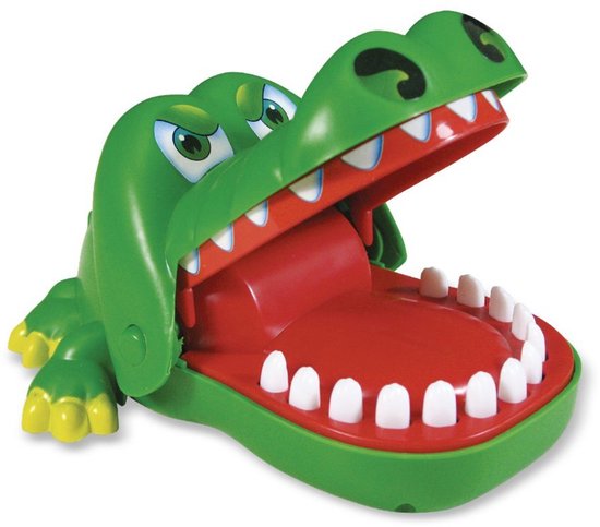 Jeu de morsure de crocodile