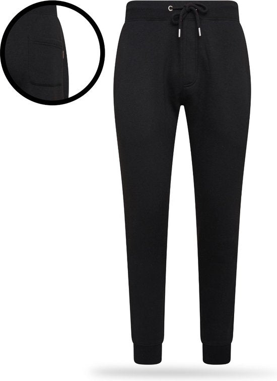 Cappuccino Italia - Pantalon de sport pour homme Pantalon de jogging - Noir - Taille M