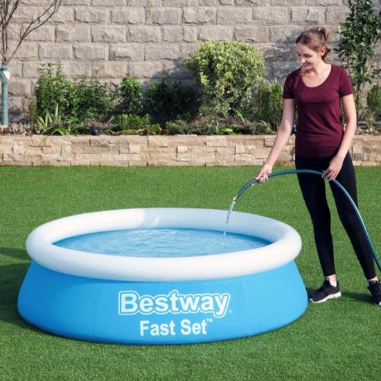 Bestway Kids' Pool - Ø 183 cm - Modèle 57392 - Bordure gonflable