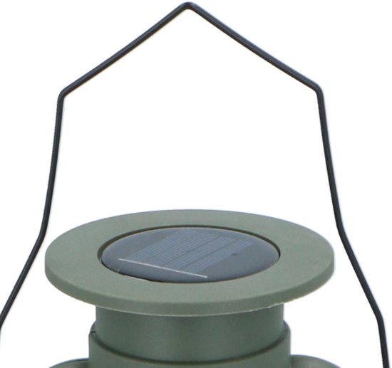 Lampe solaire de camping - Eclairage LED - Lampe de camping - Lampe de tente - Alimentation solaire - Vert
