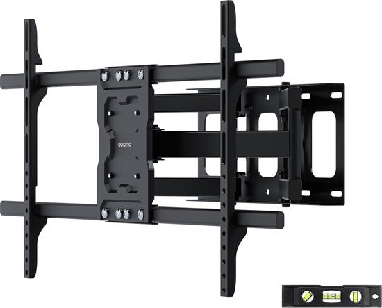 Auronic TV Bracket - Support mural pour TV - Rotatif et inclinable - 37 à 90 pouces - Jusqu'à 65 KG - Noir