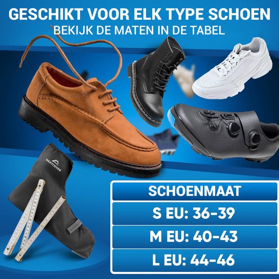 Nextcover® Couvre-chaussures imperméables | Chaussures de pluie 100% imperméables pour vélo | Couvre-chaussures réfléchissant réutilisable| Couvre-chaussures imperméables | Couvre-chaussures | Protection des chaussures | Couvre-chaussures de cyclisme